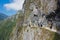 Zhuilu Cliff at Zhuilu Old Road in Taroko National Park, Xiulin, Hualien, Taiwan