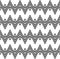 Zig zag Indian wigwam, mountains Seamless pattern