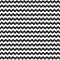 Zig zag vector chevron black and white tile pattern