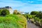 The Zig Zag walk in Folkestone town England