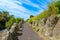 The Zig Zag walk in Folkestone town England