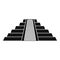 Ziggurat in Chichen Itza icon, simple style