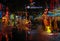 The Zigong Lantern Festival in Zigong, Sichuan, China. Lanterns representing boats and salt wells.