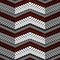 Zigzag 3d seamless pattern. Modern isometric zig zag background. Striped repeat backdrop. Hatchet lines, strokes, wicker shapes,