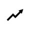 zigzag arrow icon. Element of web icon for mobile concept and web apps. Isolated zigzag arrow icon can be used for web and mobile.