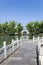 Zigzag bridge and stone arch bridge