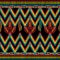 Zigzag embroidery tribal vector seamless pattern. Chevron colorful abstract geometric background. Tapestry zigzag lines, feathers