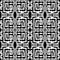 Zigzag lines and hatches geometric tribal ethnic greek style black and white seamless pattern. Geometric textured ornamental zig
