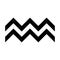 Zigzag symbol vector. Typical egyptian, assyrian and greek motives vector symbol.