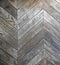 Zigzag wooden floor pattern