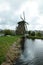 Zijlaan Mill Zijllaanmolen in Leiderdorp, village near Leiden, Netherlands