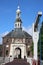 Zijlpoort city gate in Leiden, The Netherlands