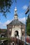 Zijlpoort city gate in Leiden, The Netherlands