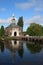 Zijlpoort city gate in Leiden, The Netherlands