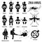 Zika Virus Aedes Mosquito Clipart