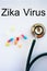 Zika virus concept