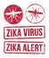 Zika virus stamps