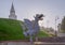 Zilant dragon. Kazan city, Russia.