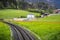 Zillertal tourist train line of Austria