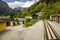 Zillertal tourist train line of Austria