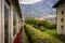 Zillertal tourist train line of Austria