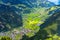 Zillertal valley view from Ahorn