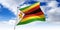 Zimbabwe - waving flag - 3D illustration