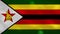 Zimbambian dense flag fabric wavers, background loop