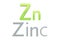 Zinc chemical symbol as in the periodic table