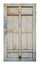 Zinc door,rusty corrugated iron metal