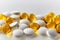 Zinc tablets and vitamin D3 capsules to strengthen immunity