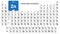 Zink Chemical 30 element of periodic table. Molecule And Communication Background. Chemical Zn, laboratory and science background