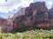 Zion Angels Landing rock from Big Bend