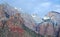 Zion Cliff Formations