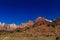 Zion Moonlit Night Landscape