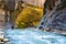 Zion narrow  with  vergin river in Zion National park,Utah,usa