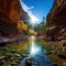 zion national park Arizona landscape view