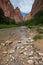 Zion National Park Narrows trail, Utah