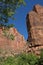 Zion national Park towering rocks