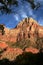 A Zion Peak at Sunset