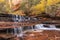 Zion Red Waterfalls