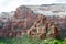 Zion from the weeping rock