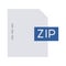 Zip file Isolated Vector icon which can easily modify or edit