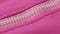 Zipper on pink baby or women s clothing