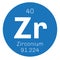 Zirconium chemical element