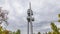 Zizkov television tower - time lapse video, Prague