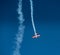 Zlin Z-50LS Acrobatic airplane in flight