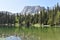 The Zminje lake and the Crvena greda peak