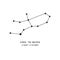 Zodiac constellation Virgo