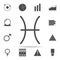 Zodiac Fish Jupiter icon. web icons universal set for web and mobile